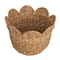 Hello Honey® Natural Scalloped Edge Braided Bankuan & Rattan Basket Set